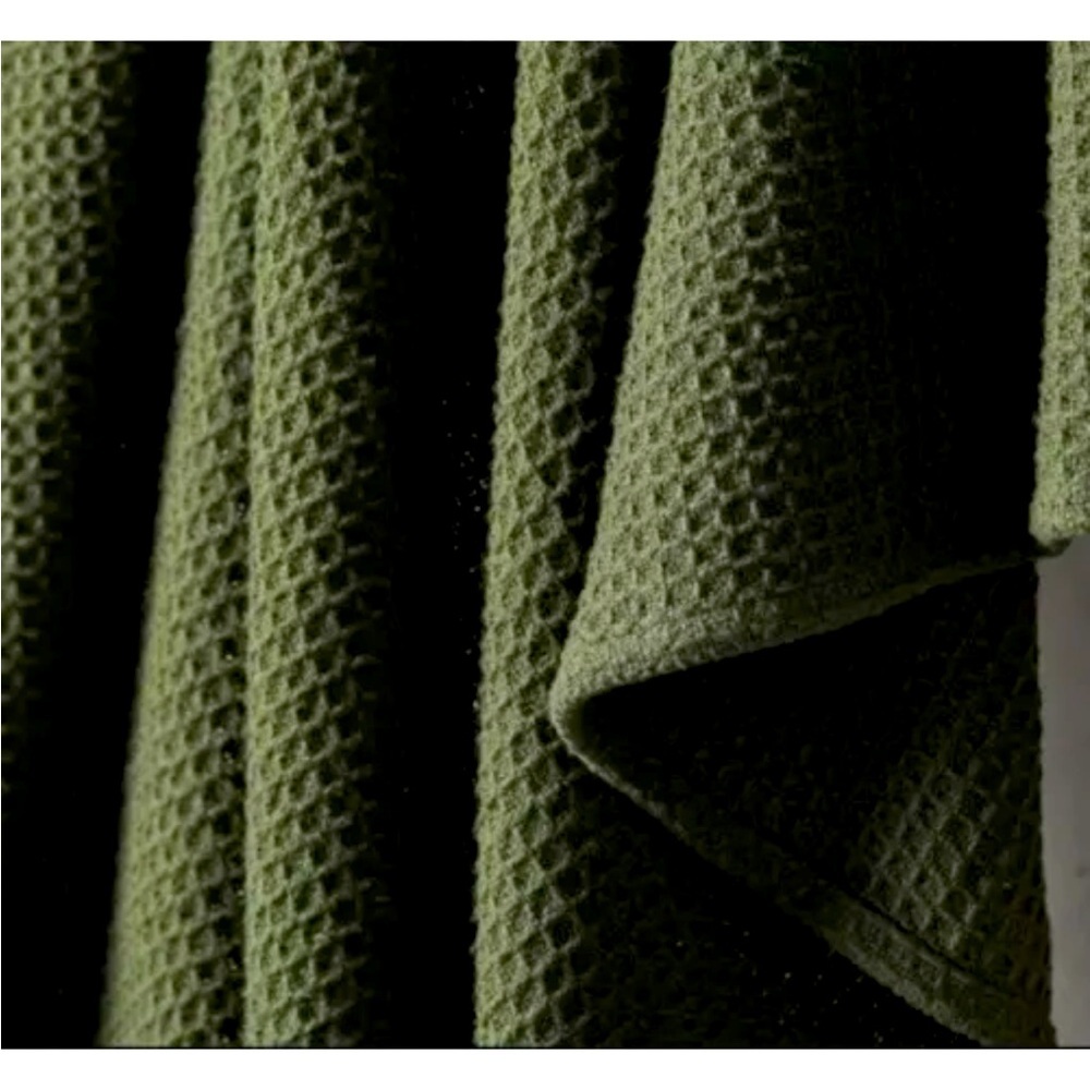 Arhaus Waffle Throw Blanket